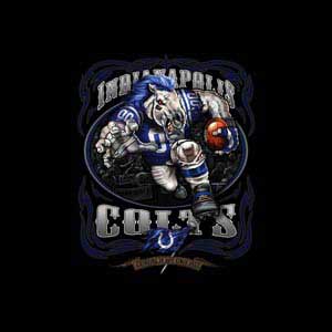 Liquid Blue NFL Indianapolis Colts Running Back Steam Deck Handheld Gaming Computer Skin